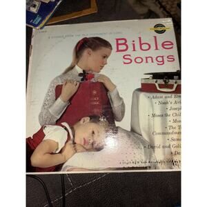 Bible Songs (8 Stories from the Old Testament) 1958 Golden Record Children's LP